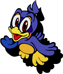 A blue bird named Flicky