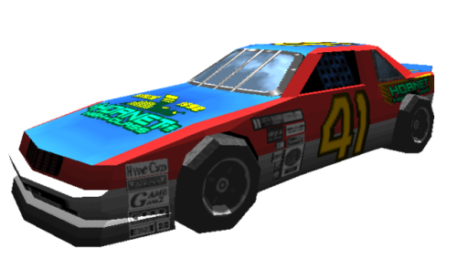 The Hornet race car from Daytona USA.